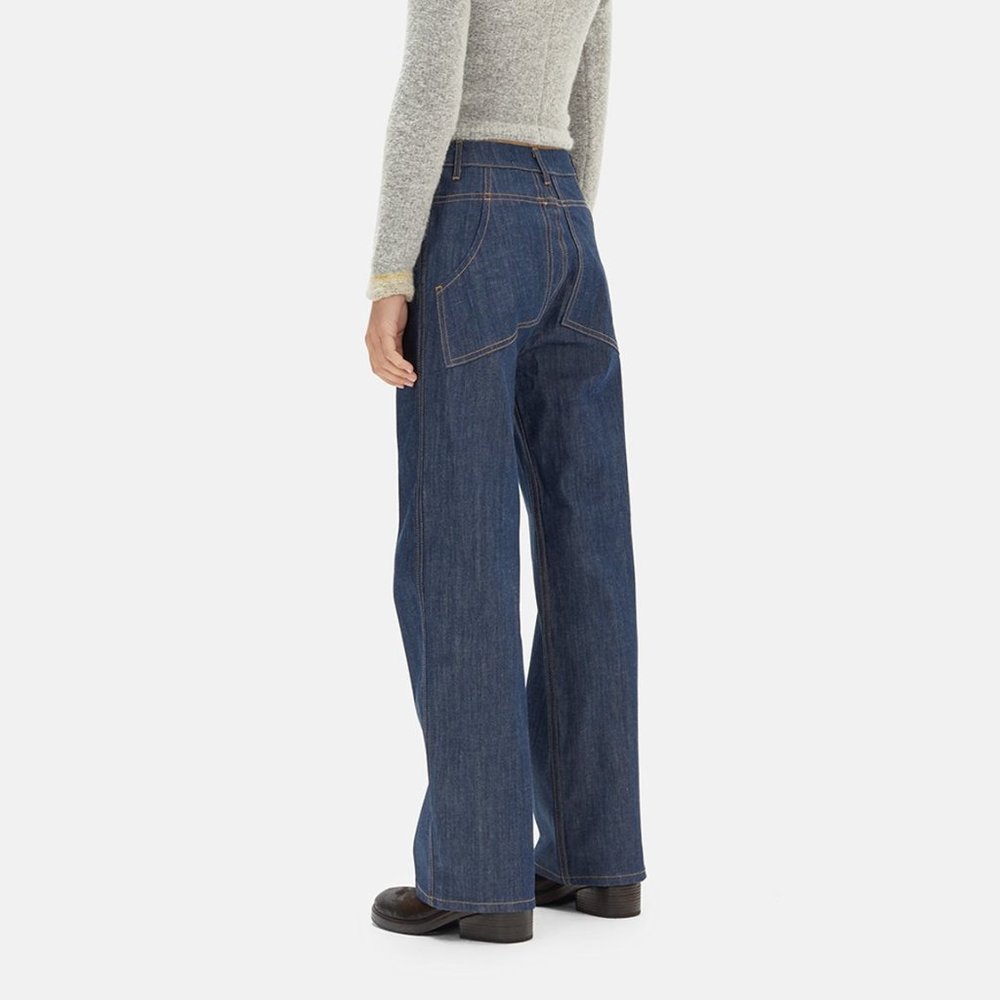 ECKHAUS LATTA Wide Leg E.L. Jeans